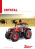 CRYSTAL CRYSTAL HD. Traktor je Zetor. Od roku 1946.