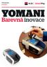 Uživatelská příručka YOMANI. Barevná inovace