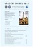 VÝROČNÍ ZPRÁVA 2012 NEUROLOGICKÁ KLINIKA 1. LF UK A VFN V PRAZE