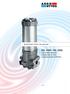 Nízkotlaké filtry do potrubí. FNL 1000 FNL 2000 pro vestavbu do potrubí provozní tlak do 40 bar jmenovitý průtok do 2000 l/min. 30.