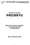 KOS TESLA BRNO klub orientačních sportů Halasovo náměstí 7, , Brno Lesná Závěrečná zpráva PROJEKTU