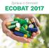 Zpráva o činnosti. Ecobat 2017