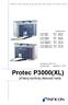 Protec P3000(XL) přístroj kontroly těsnosti hélia. Katalogové číslo: 230 V 115 V 230 V 115 V. Protec P3000 Protec P