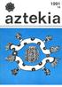 aztekia OBSAH SLOVO REDAKCE...1 JMÉNA KAKTUSŮ A. V. FRIČE J. Zázvorka a V. Šedivý...3 SUMMARY...96