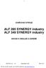 ALF 285 SYNERGY industry ALF 349 SYNERGY industry