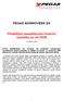 PEGAS NONWOVENS SA. Předběžné neauditované finanční výsledky za rok 2008