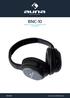 BNC-10. Active Noise Cancelling BT sluchátka.