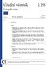 Úřední věstník Evropské unie L 295. Právní předpisy. Nelegislativní akty. Svazek října České vydání. Obsah NAŘÍZENÍ