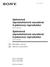 3pásmová reproduktorová soustava/ 3-pásmový reproduktor. 2pásmová reproduktorová soustava/ 2-pásmový reproduktor. Montážní návod Návod na použitie