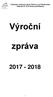 Základní umělecká škola Rožnov pod Radhoštěm Pionýrská 20, Rožnov pod Radhoštěm. Výroční. zpráva