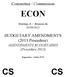 Committee / Commission ECON. Meeting of / Réunion du 03/09/2012. BUDGETARY AMENDMENTS (2013 Procedure) AMENDEMENTS BUDGÉTAIRES (Procédure 2013)