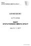 RADA STATUTÁRNÍHO MĚSTA OPAVY USNESENÍ. ze 73. schůze RADY. dne Anonymizované usnesení