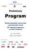 Association for the Heat Treatment of Metals. Preliminary. Program. 26.dny tepelného zpracování s mezinárodní účastí