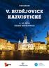 V. BUDĚJOVICE KAZUISTICKÉ