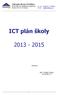 ICT plán školy