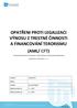 OPATŘENI PROTI LEGALIZACI VÝNOSU Z TRESTNÉ ČINNOSTI A FINANCOVÁNÍ TERORISMU (AML/ CFT)