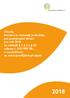 Zásady, kterými se stanovují podmínky pro poskytování dotací pro rok 2018 na základě 1, 2 a 2d zákona č. 252/1997 Sb., o zemědělství, ve znění