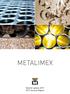 METALIMEX. Výroční zpráva Annual Report