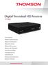 Digital Terrestrial HD Receiver