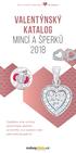 Valentýnský katalog mincí a šperků 2018