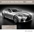 LEXUS GS 200t/300h/450h