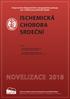 Doporučené diagnostické a terapeutické postupy pro všeobecné praktické lékaře ISCHEMICKÁ CHOROBA SRDEČNÍ