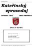 Dnes se dozvíte: Informace Obecního úřadu Co se děje v Mateřské škole Informace HZS MSK Informace sportovního výboru Reklama