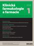 Klinická farmakologie a farmacie