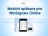 Mobilní aplikace pro WinSignals Online