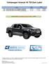 Volkswagen Amarok V6 TDI Dark Label