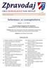 Zpravodaj. Informace ze zastupitelstva. Zápis č