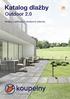 Katalog dlažby. Outdoor 2.0. terasy zahrady venkovní plochy. stran