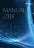 MANUAL 2018 CS AL 2018 U AN M CS