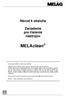 MELAclean. Návod k obsluhe. Zariadenie pre čistenie nástrojov. Vážená paní doktorko, vážený pane doktore!