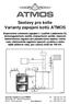 ATMOS. Sestavy pro kotle Varianty zapojení kotlů ATMOS