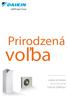 Prirodzená. voľba DAIKIN ALTHERMA NÍZKOTEPLOTNÉ TEPELNÉ ČERPADLO