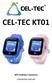 CEL-TEC KT01 GPS hodinky s kamerou