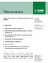 Tisková zpráva. BASF: Tržby a zisky ve 3. čtvrtletí oproti loňsku značně vzrostly. 3. kvartál 2017: Tržby ve výši 15,3 miliard eur (plus 9 %)