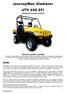 JourneyMan Gladiator UTV 630 EFI