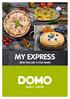 MY EXPRESS MORE THAN JUST A PIZZA MAKER RECEPTY - RECIPES