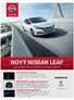 NOVÝ NISSAN LEAF. Nyní se sadou Blue a 5 servisními prohlídkami zdarma! ELEKTROMOBIL DYNAMICKÉ JÍZDNÍ VLASTNOSTI.