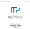 2016 myphone. Všetky práva vyhradené. myphone FUN 5 SK NÁVOD NA OBSLUHU. (smartfón)