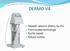 DERMO V4. Nejlepší vakuový přístroj na trhu Francouzská technologie Suchá masáž Rotující kuličky