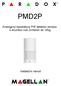 PMD2P. Analogový bezdrátový PIR detektor pohybu s imunitou vůči zvířatům do 18kg. Instalační návod