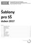 Šablony pro SŠ duben 2017