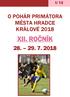 U 12 O POHÁR PRIMÁTORA MĚSTA HRADCE KRÁLOVÉ 2018 XII. ROČNÍK