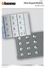 Sfera Keypad Module. Instalační manuál 07/12-01 PC