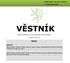 VĚSTNÍK. MINISTERSTVA ŽIVOTNÍHO PROSTŘEDÍ   OBSAH. Rozhodnutí ministra_kubíčková.pdf