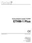 ETHM-1 Plus. Komunikační modul TCP/IP. SATEL sp. z o.o. ul. Budowlanych Gdańsk POLAND tel