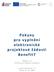 Pokyny pro vyplnění elektronické projektové žádosti Benefit7. Příloha č. 6 Příručky pro žadatele a příjemce
